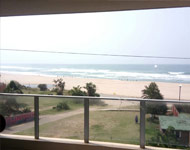 Balcony with  oceaview